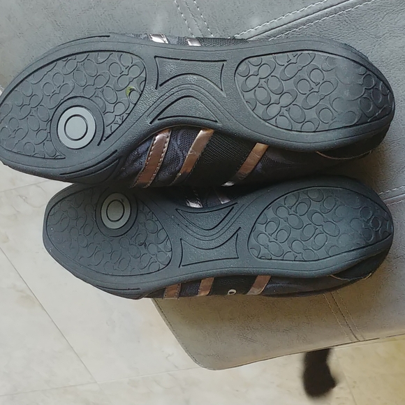 - coach black shoes sneakers - Picture 7 of 10